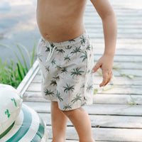 Petit Lem - Palm Tree Swim Trunk