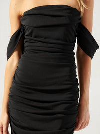 Sugarlips - Off The Shoulder Runched Dress