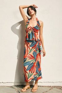 Dress Forum - Tropical Midi Wrap Skirt