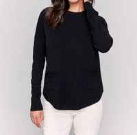 Charlie B - Sweater With Removable Scarf