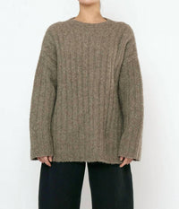 7115 By Szeki - Chunky Mockneck Sweater