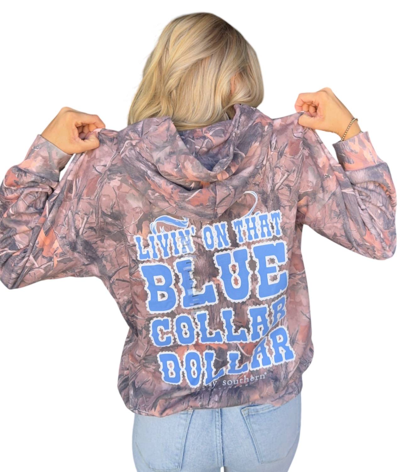 Simply Southern - BLUE COLLAR DOLLAR HOODIE