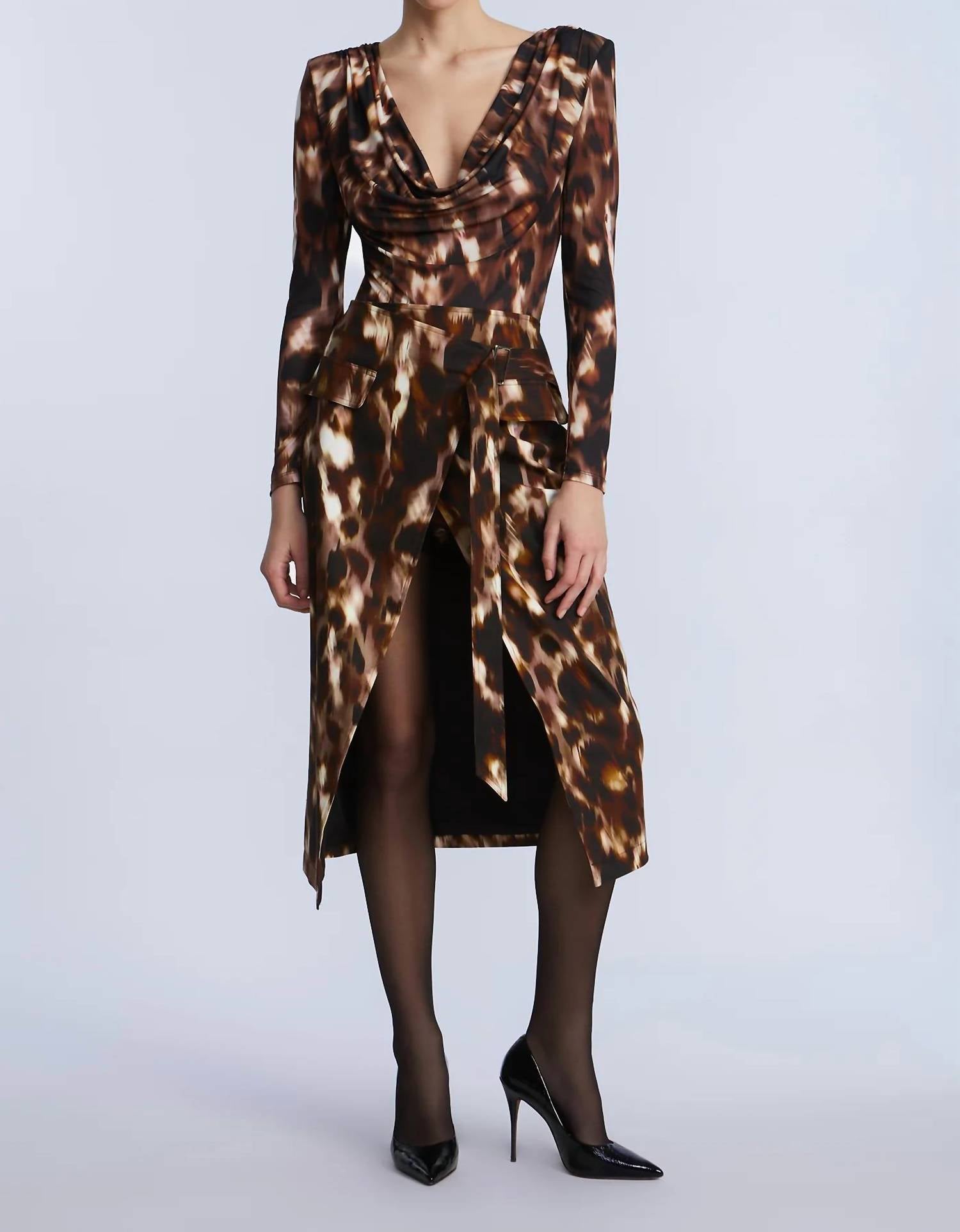 Bcbgmaxazria - Printed Bodysuit