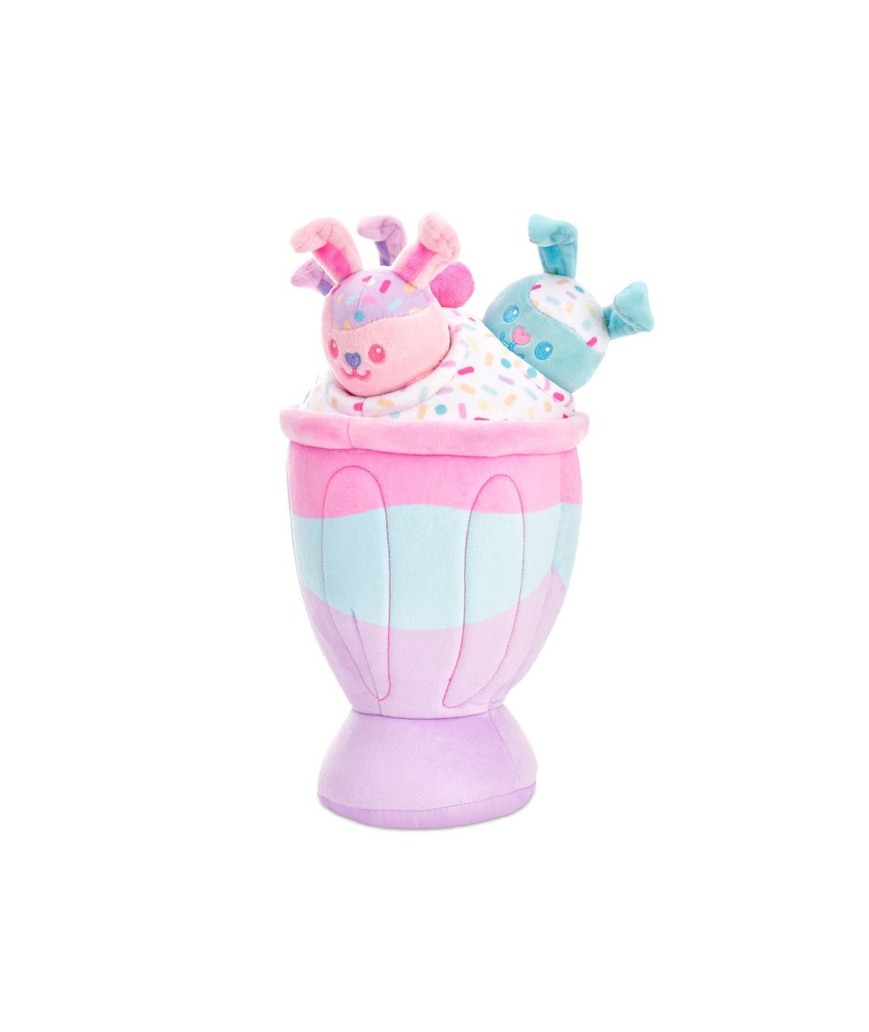 Iscream - Kid's Bunny Sundae Plush