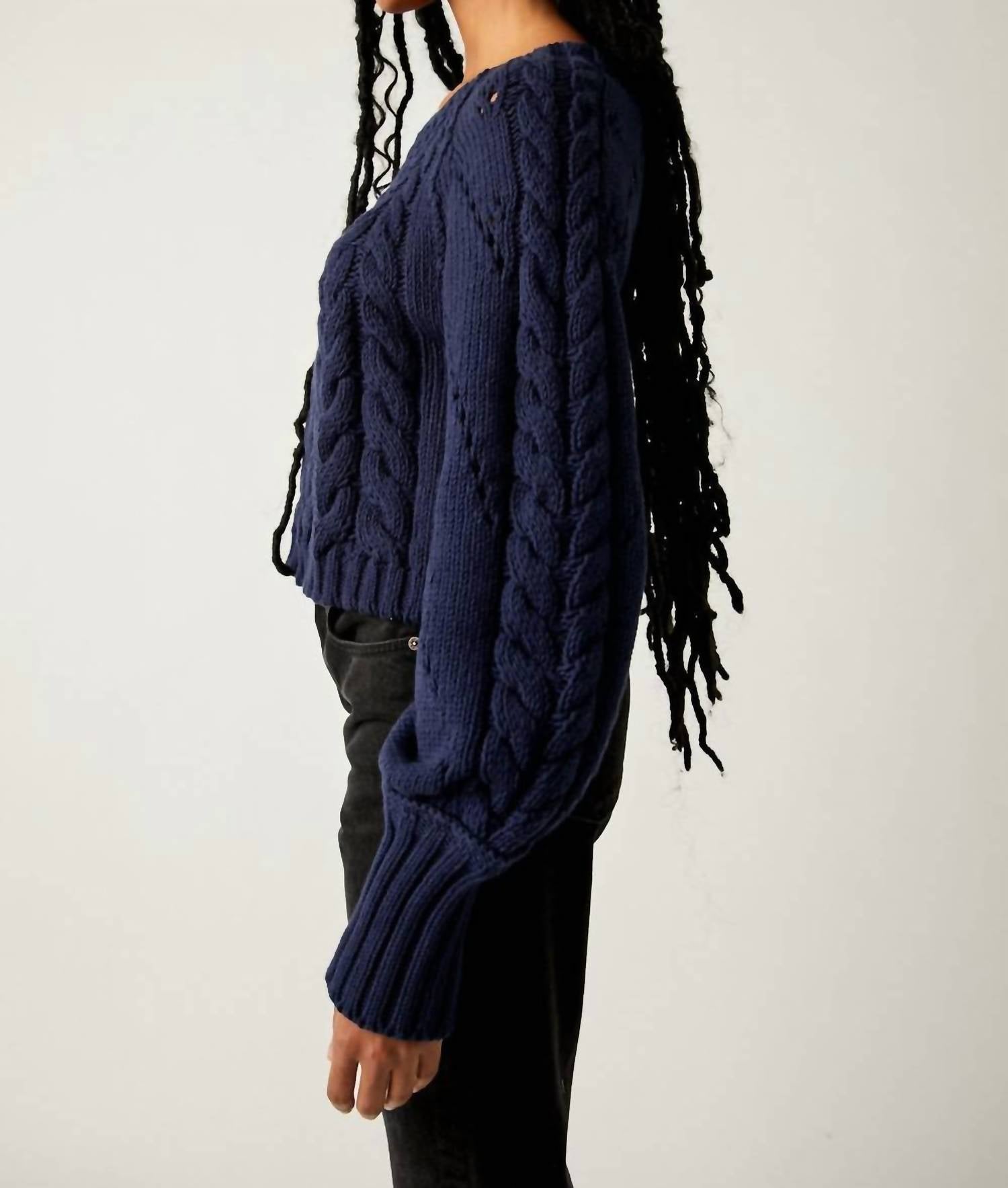 Free People - Sandre Pullover Top