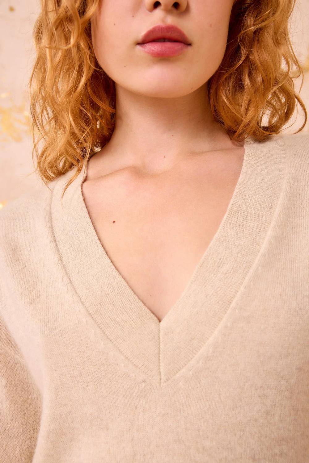 Ulla Johnson - Ryla Cashmere V Neck Pullover Sweater