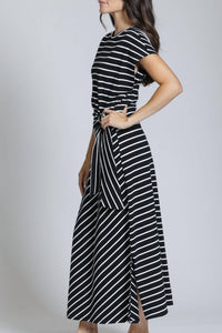 Apny - Stripe Maxi Dress