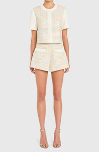 Amanda Uprichard - Braswell Tweed Shorts
