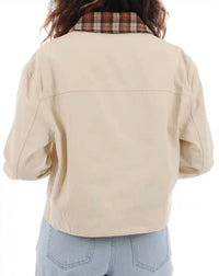 Rhythm. - Dylan Cropped Shacket