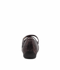 Ziera - Women's Xray Leather Flat Shoes