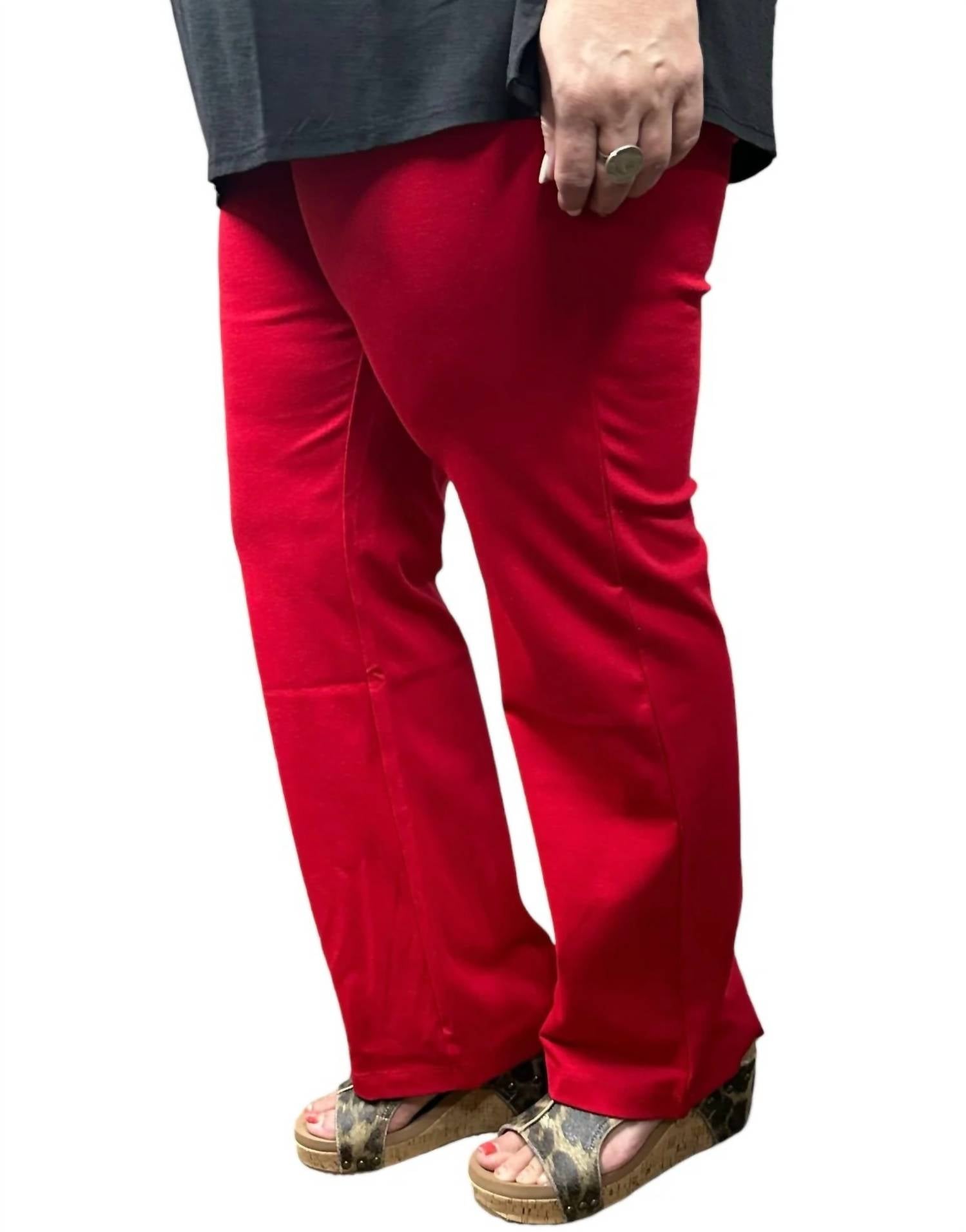 Dear Scarlett - Magic Slim Straight Pants