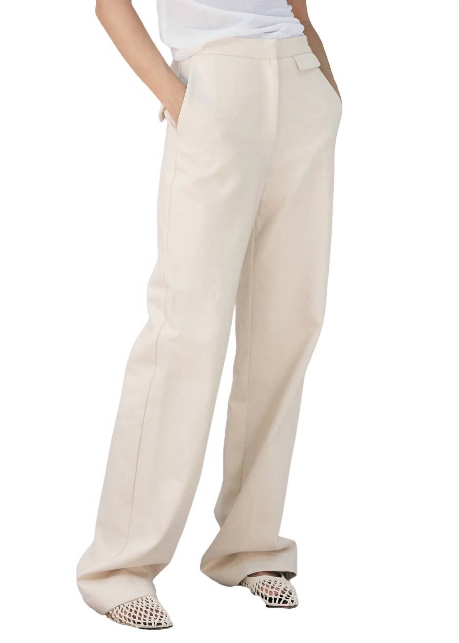 Matin - HIGH RISE SLIM PANTS