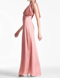 Sachin & Babi - Chelsea One Shoulder Bow Gown