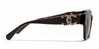 Chanel - Butterfly Non Polarized Sunglasses 5456qb - C714 - 3
