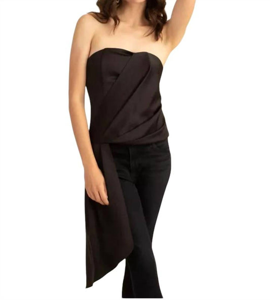 Trina Turk - Euphoric Strapless Sash-Side Tie Bustier Top