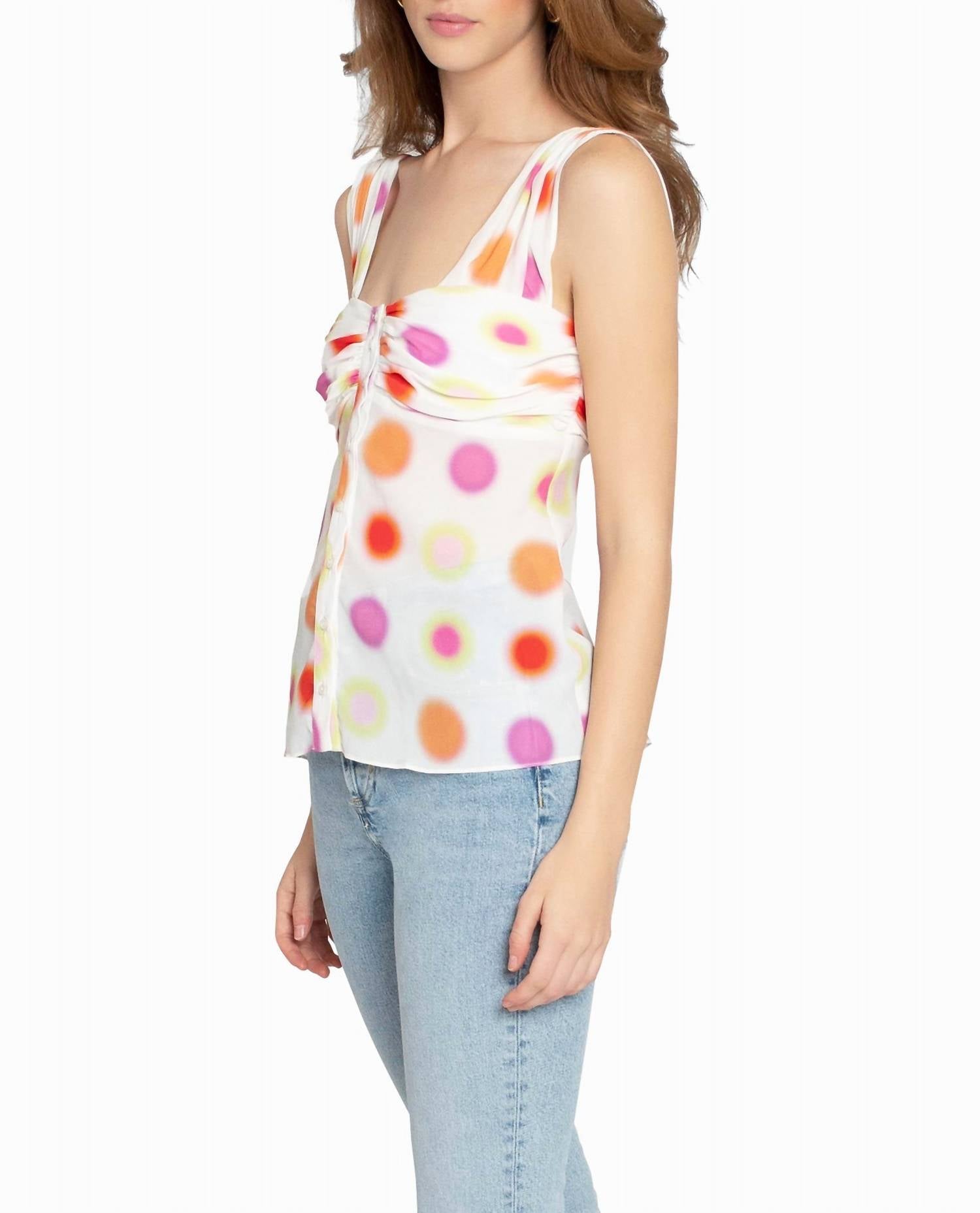 Nicole Miller - Radiant Aura Silk Top
