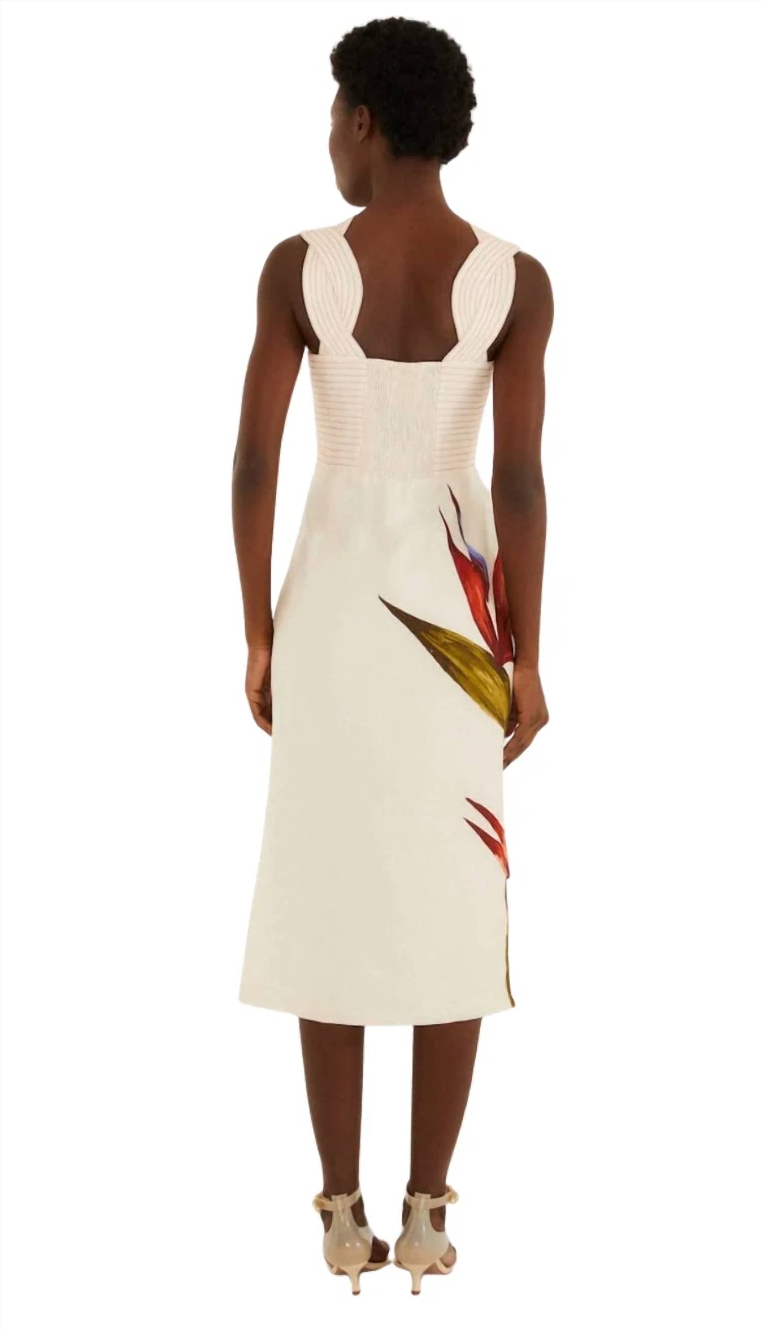Farm Rio - Premium Linen Midi Dress