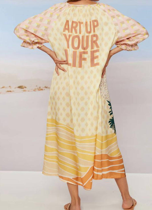 Me369 - Amelia Puff Sleeve Dress