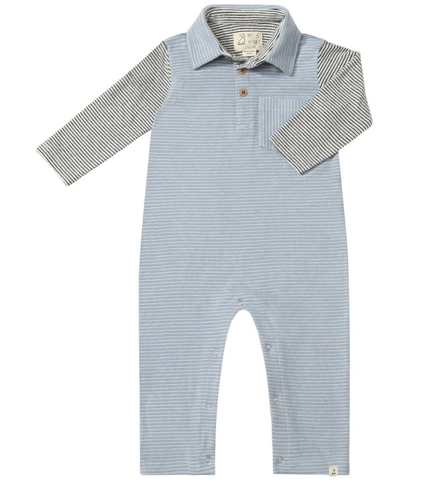 Me & Henry - Kids' Arlington Polo Romper