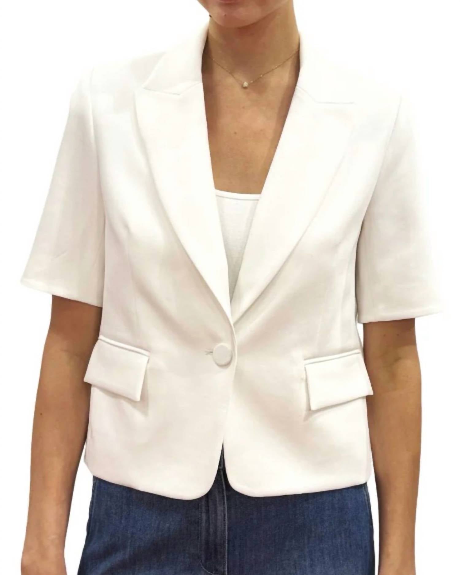 Drew - Jimena Short Sleeve Blazer