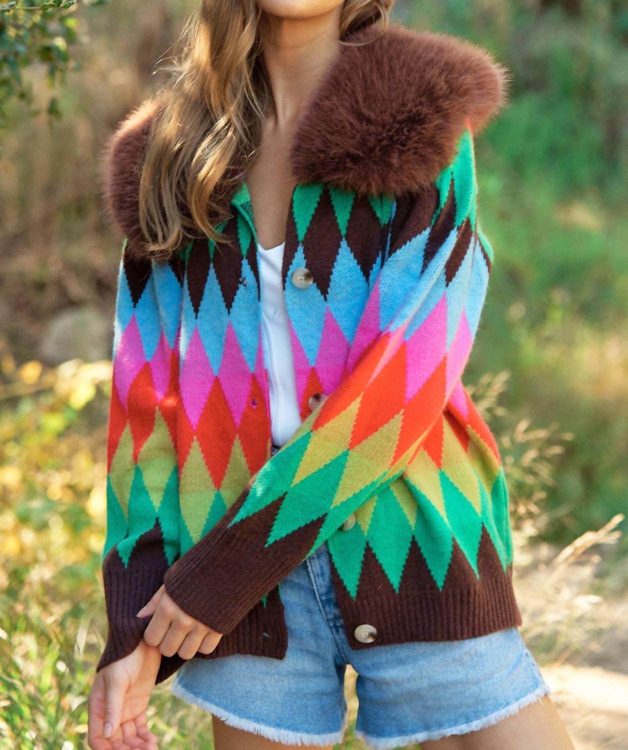 Davi & Dani - Diamonds are a Girl’s Best Friend Cardigan