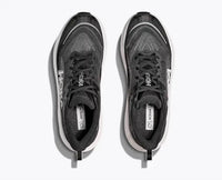 Hoka Men's Skyflow Running Shoes in black white 3 - men's sneaker - detail view