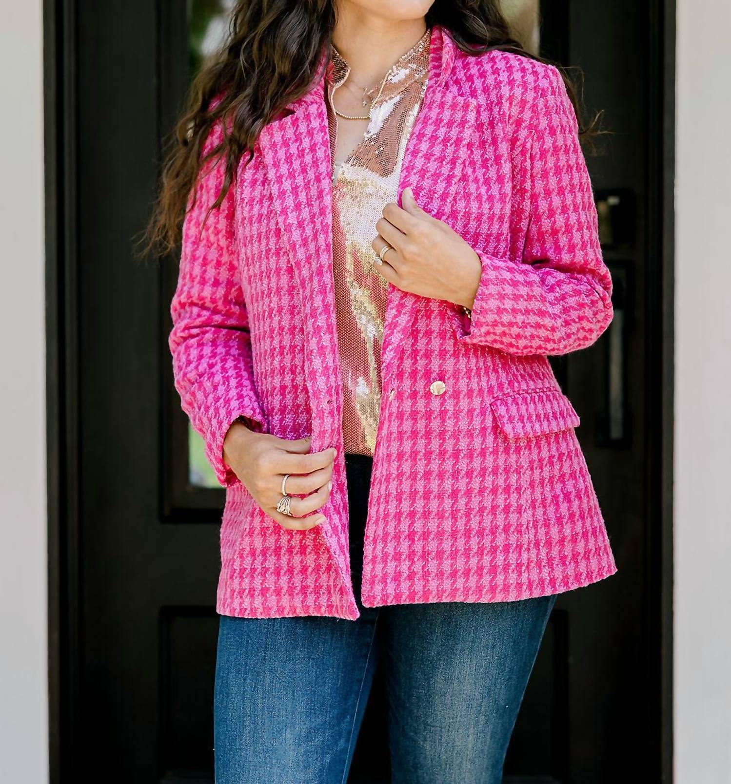Layerz Clothing - Elle Tweed Blazer