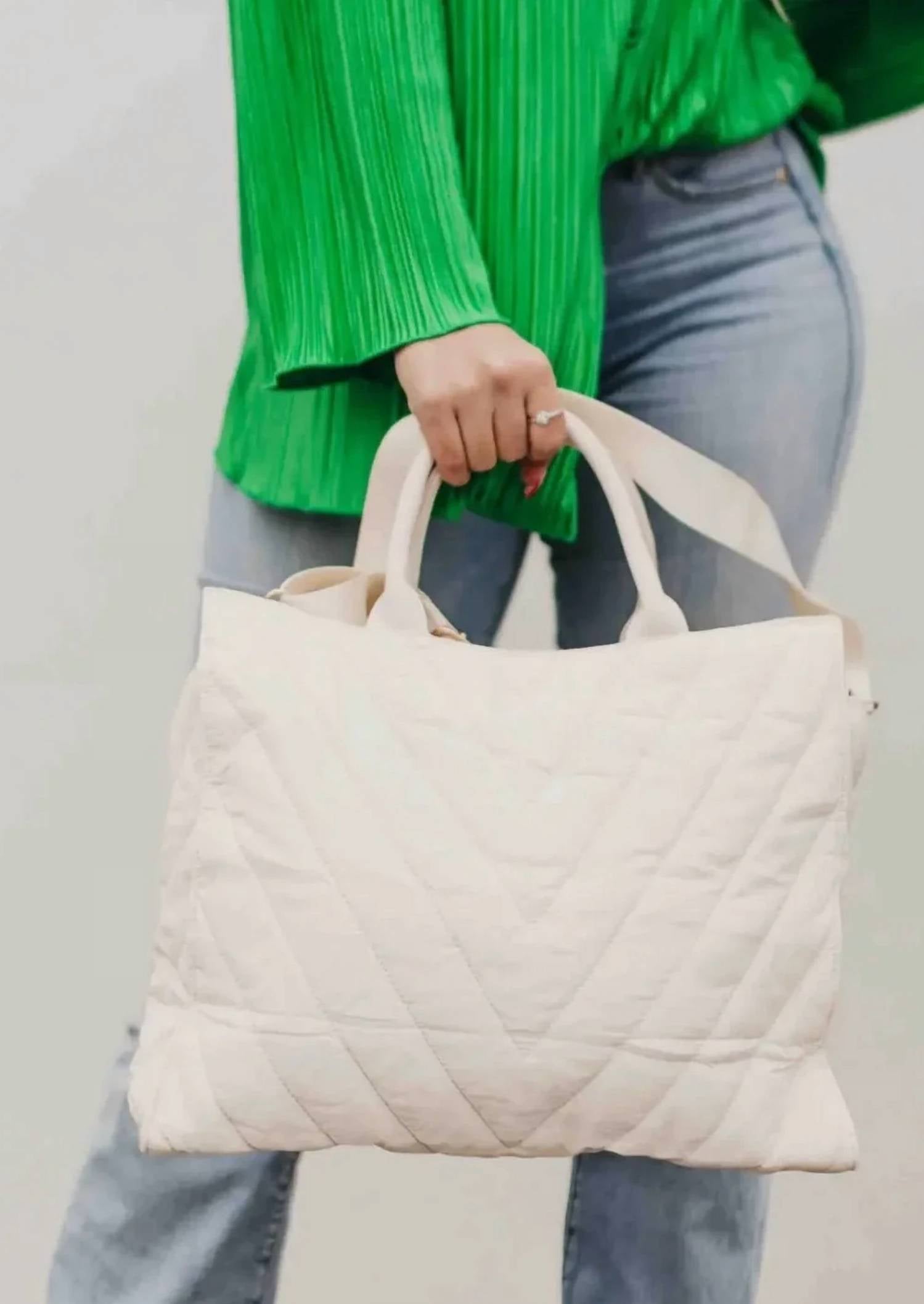 Pretty Simple - Women's Taylor Falls Quilted Tote Bag