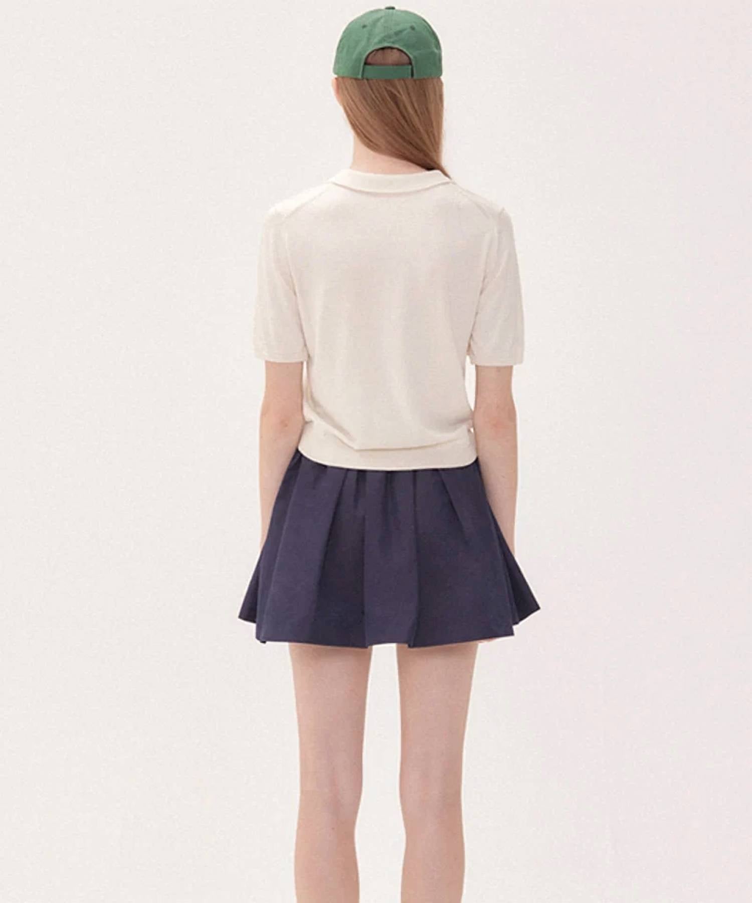 Piv'Vee - Volume Pleated Mini Skirt