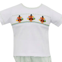 Petit Bebe - Girls Turkey Diaper Set