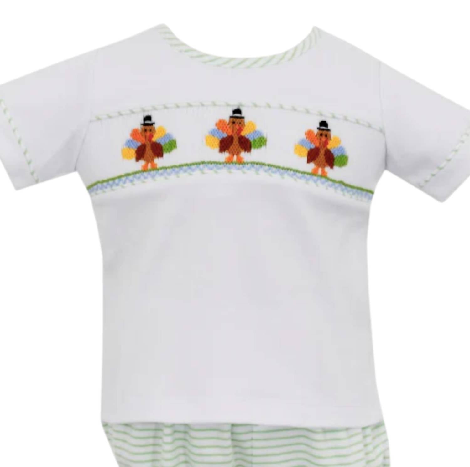 Petit Bebe - Girls Turkey Diaper Set