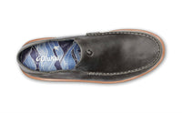 OluKai Men's Kalia Slip-On Shoes in ash ash - men's loafer - detail view
