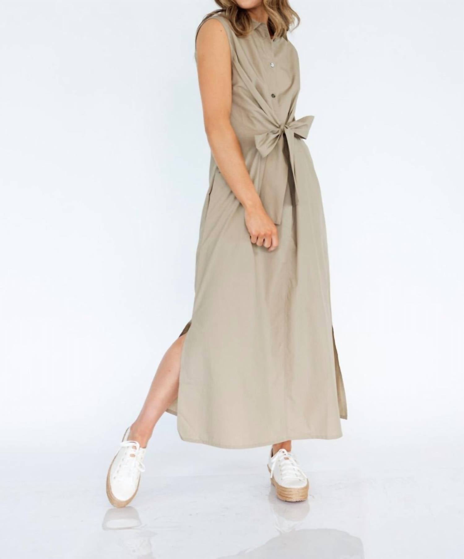 Peter O. Mahler - Popeline Wrap Dress