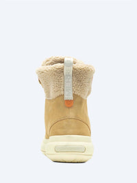 MERRELL Women's Marque Thermo Lace Boot in tan - women's shoe - detail view