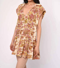 Love The Label - Rae V-neck Mini Dress