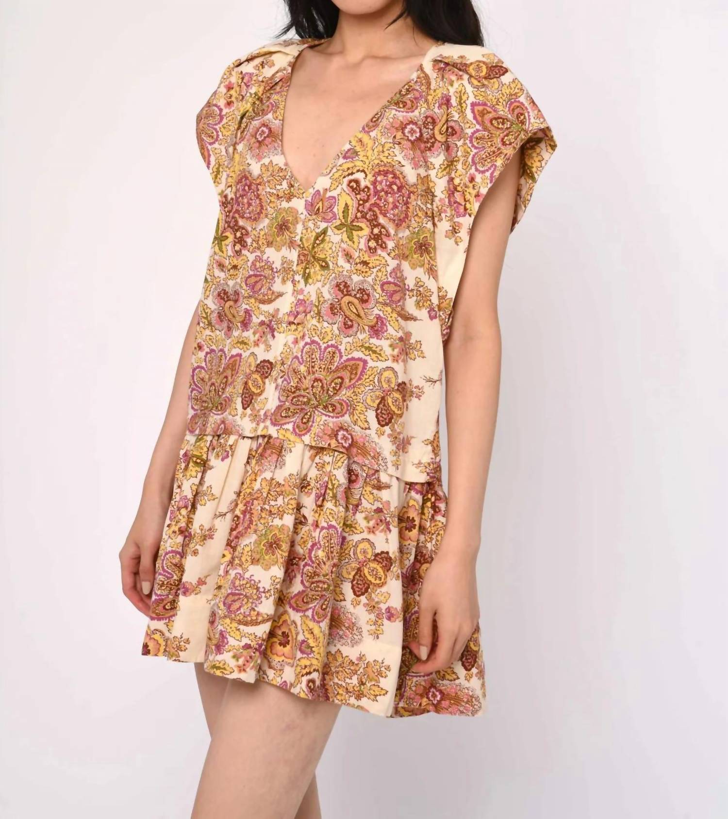 Love The Label - Rae V-neck Mini Dress