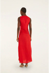 Farm Rio - Flower Appliqué Midi Dress