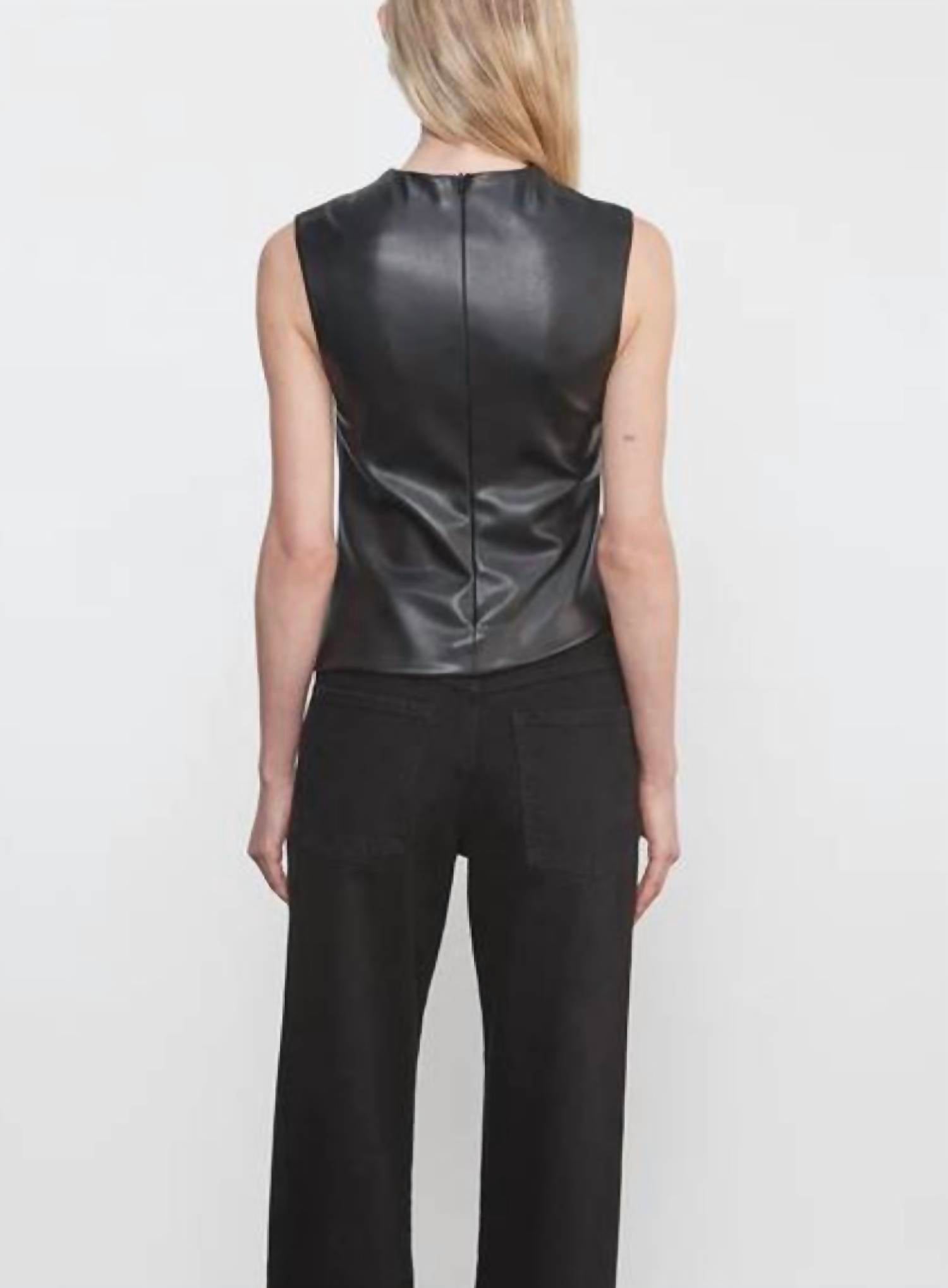 Enza Costa - Leather Twist Top
