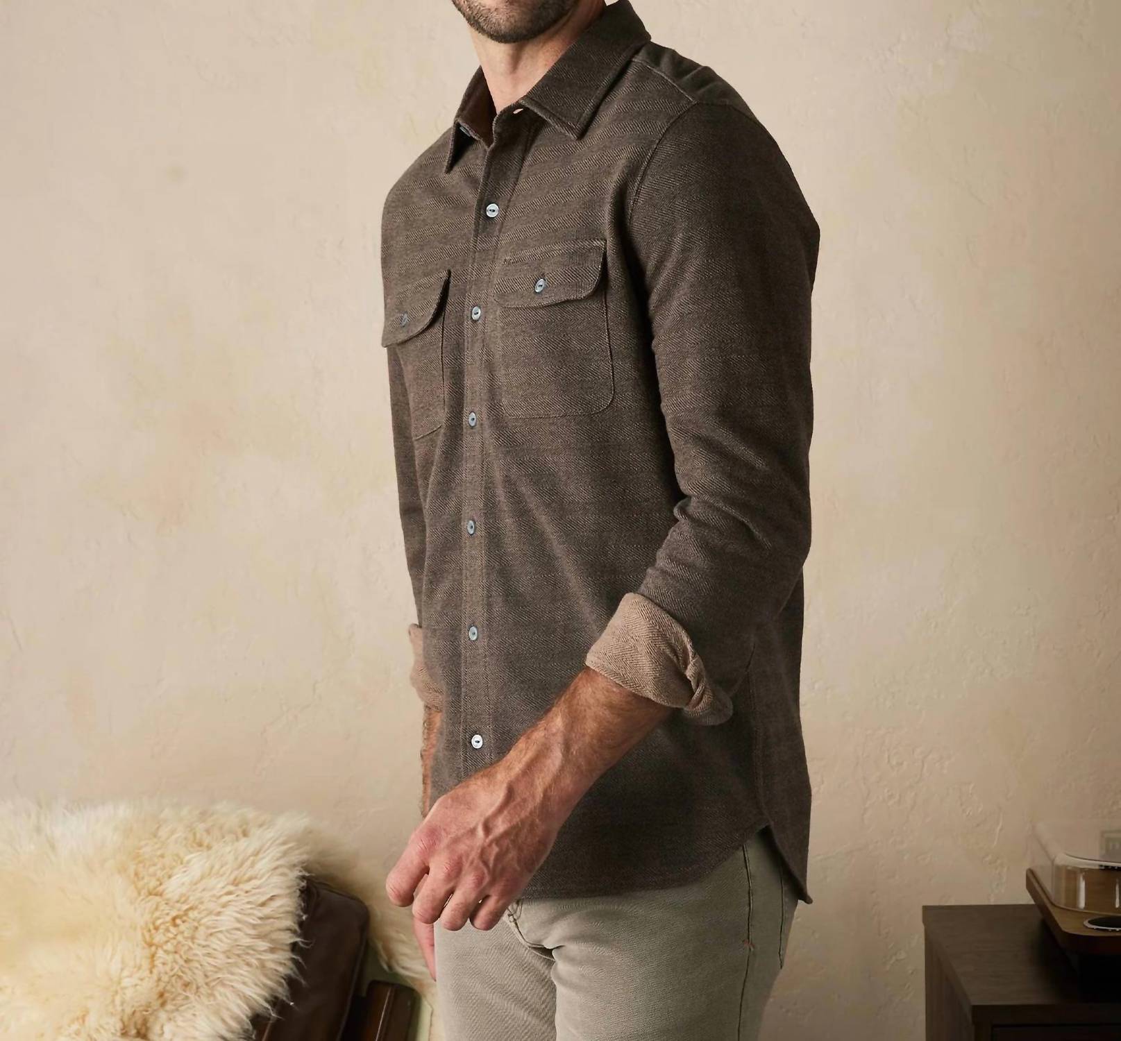 The Normal Brand - Textured Knit Shirt