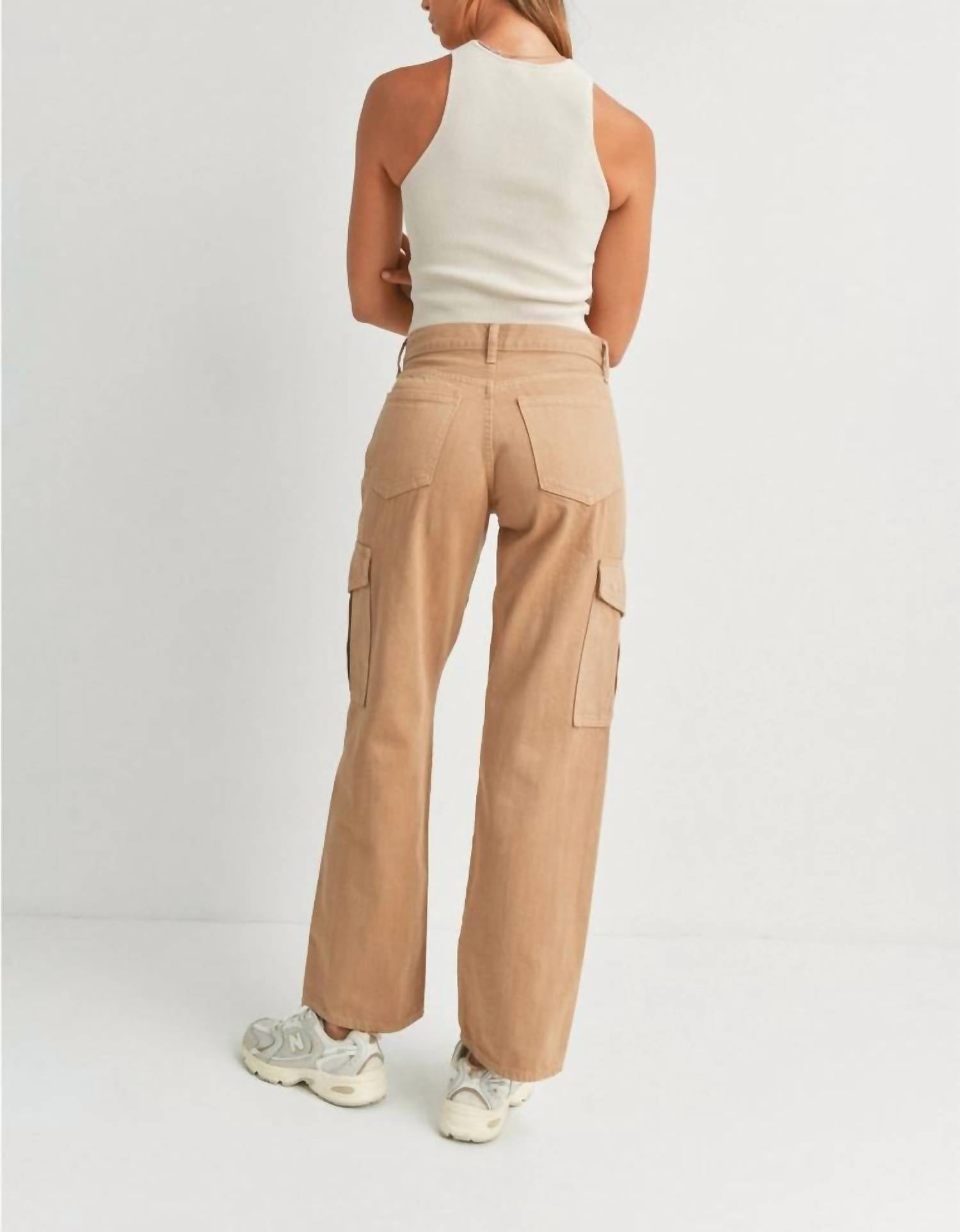 Just Black Denim - Cargo Straight Jeans