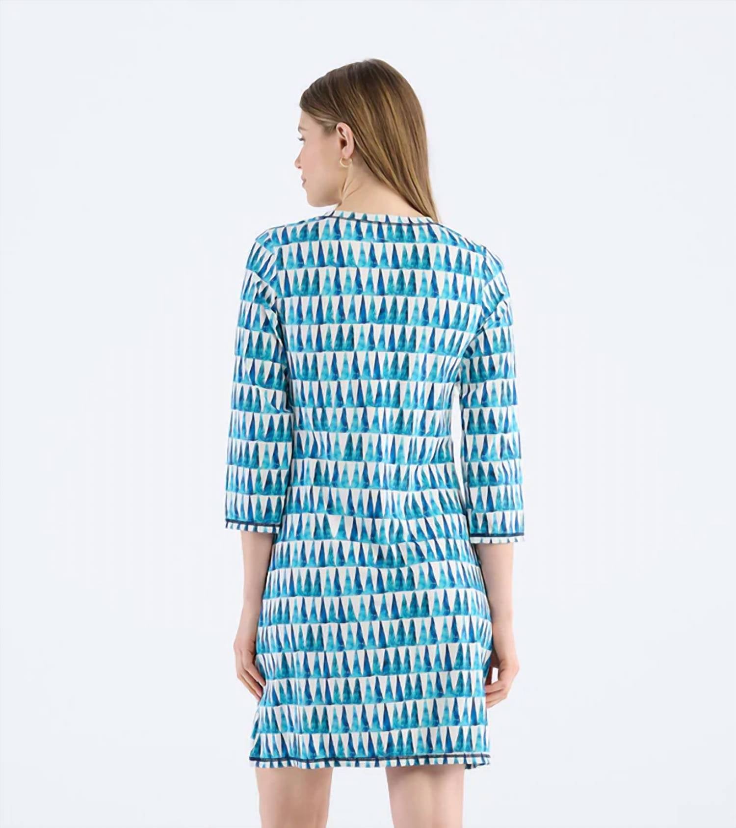 Hatley - Notch Neck Mini Dress