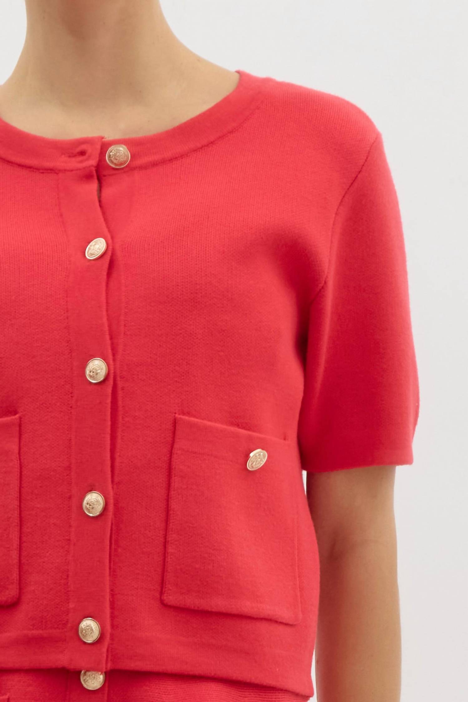 Entro - Lucy Short Sleeve Sweater