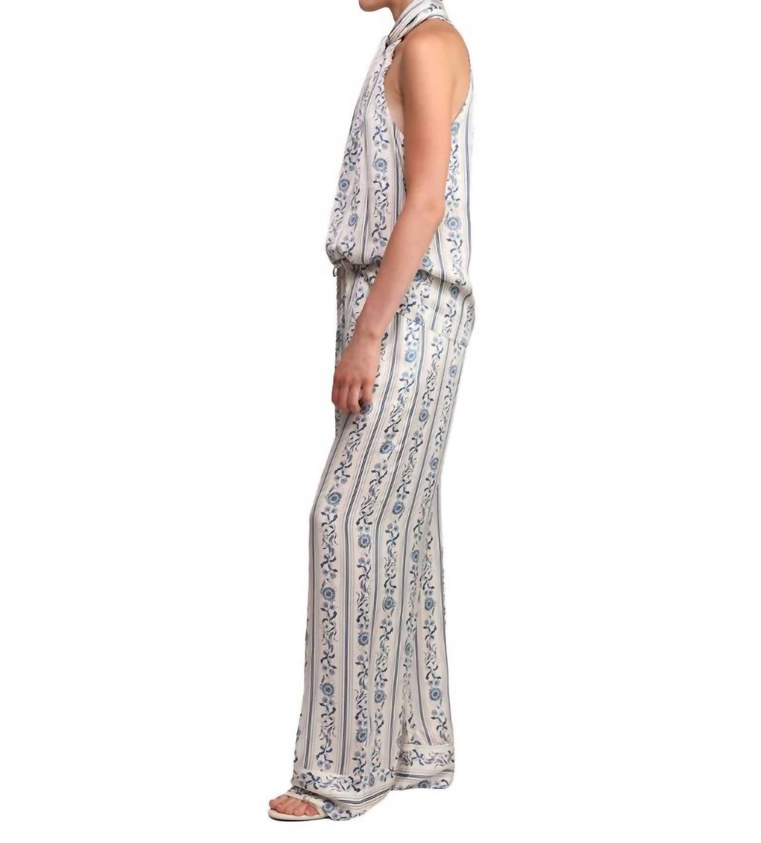 Sabina Musayev - Courtney Patterned Halter Top