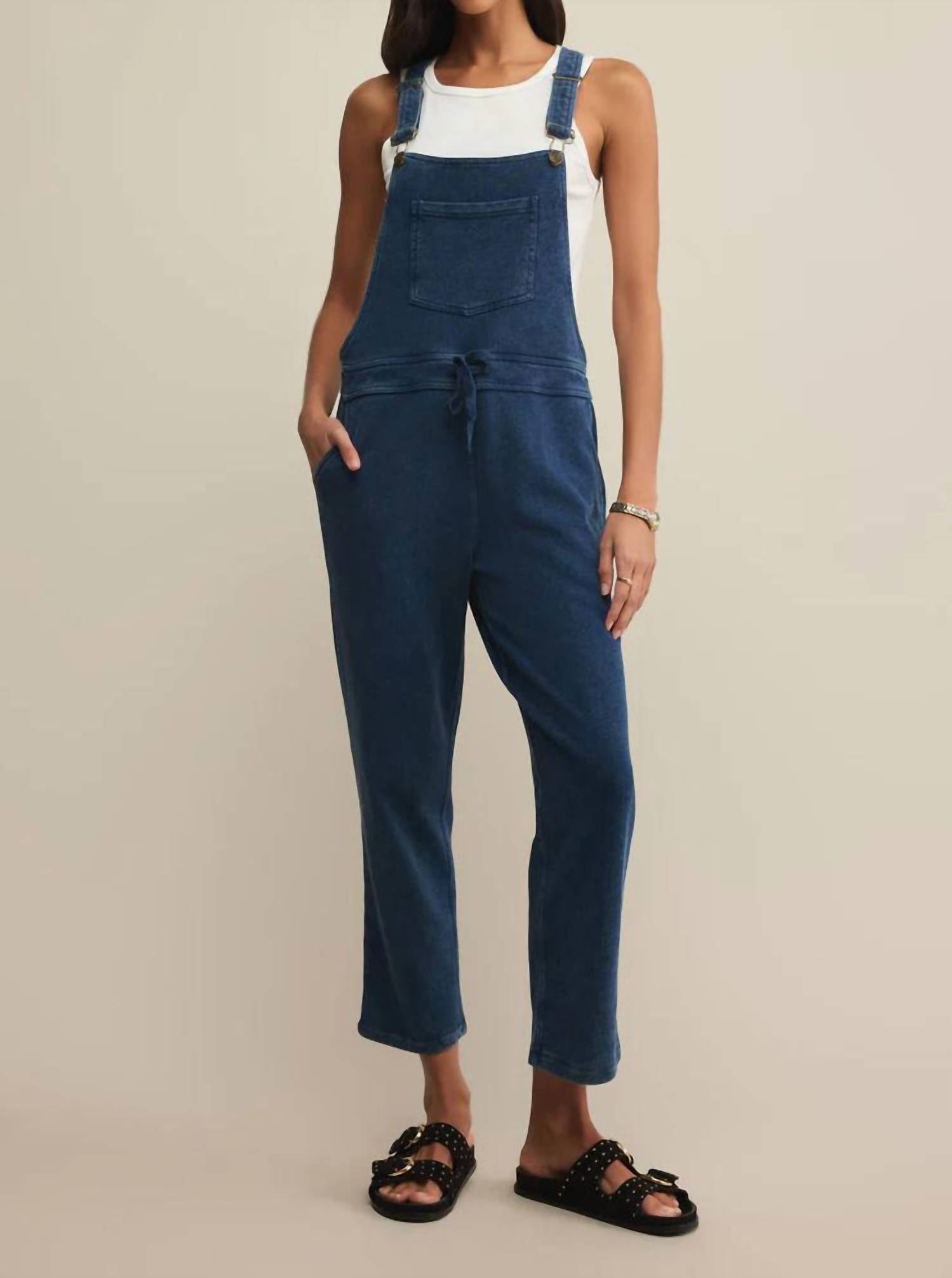 Z Supply - Knit Denim Overalls