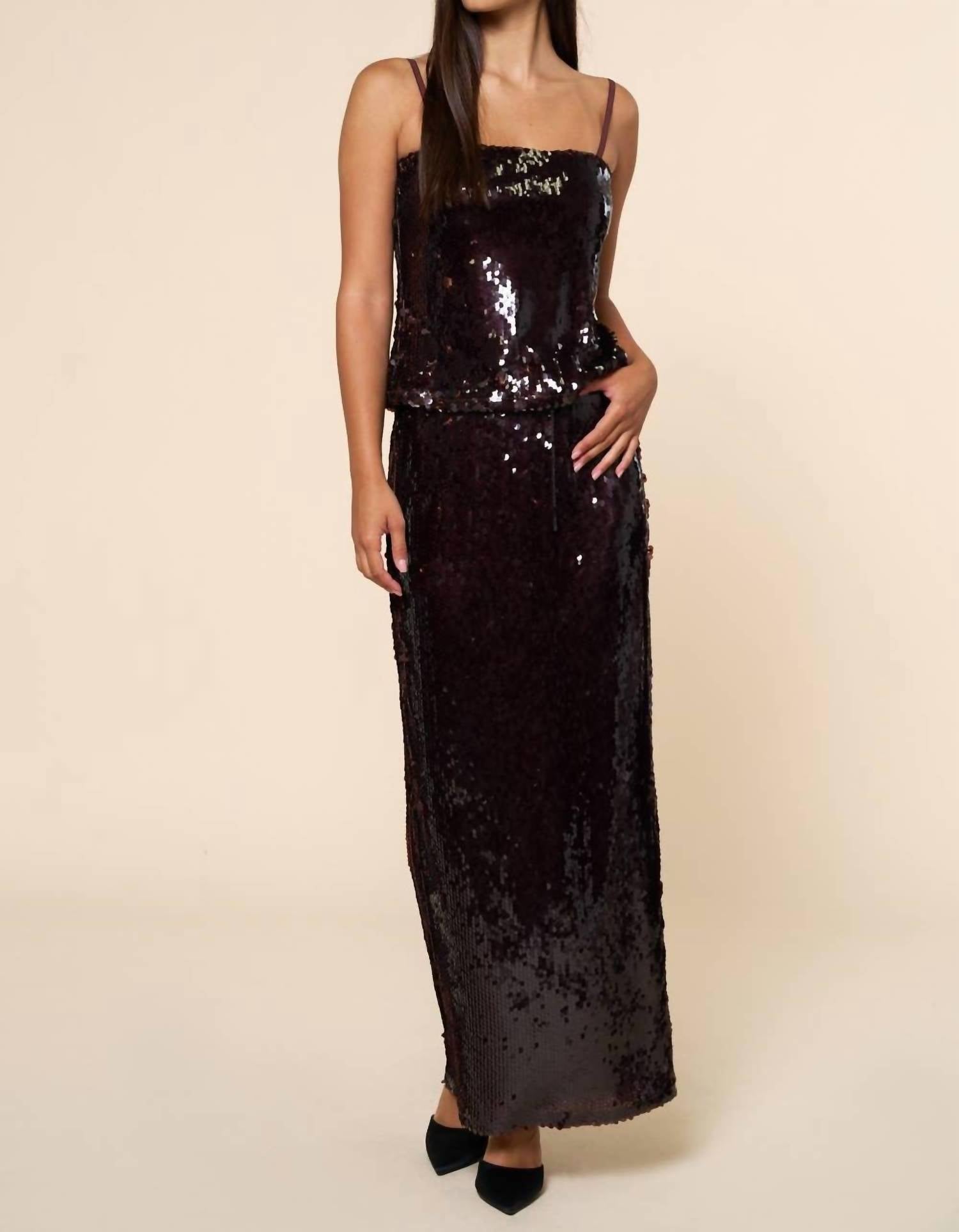 Lalavon - Margie Sequin Skirt