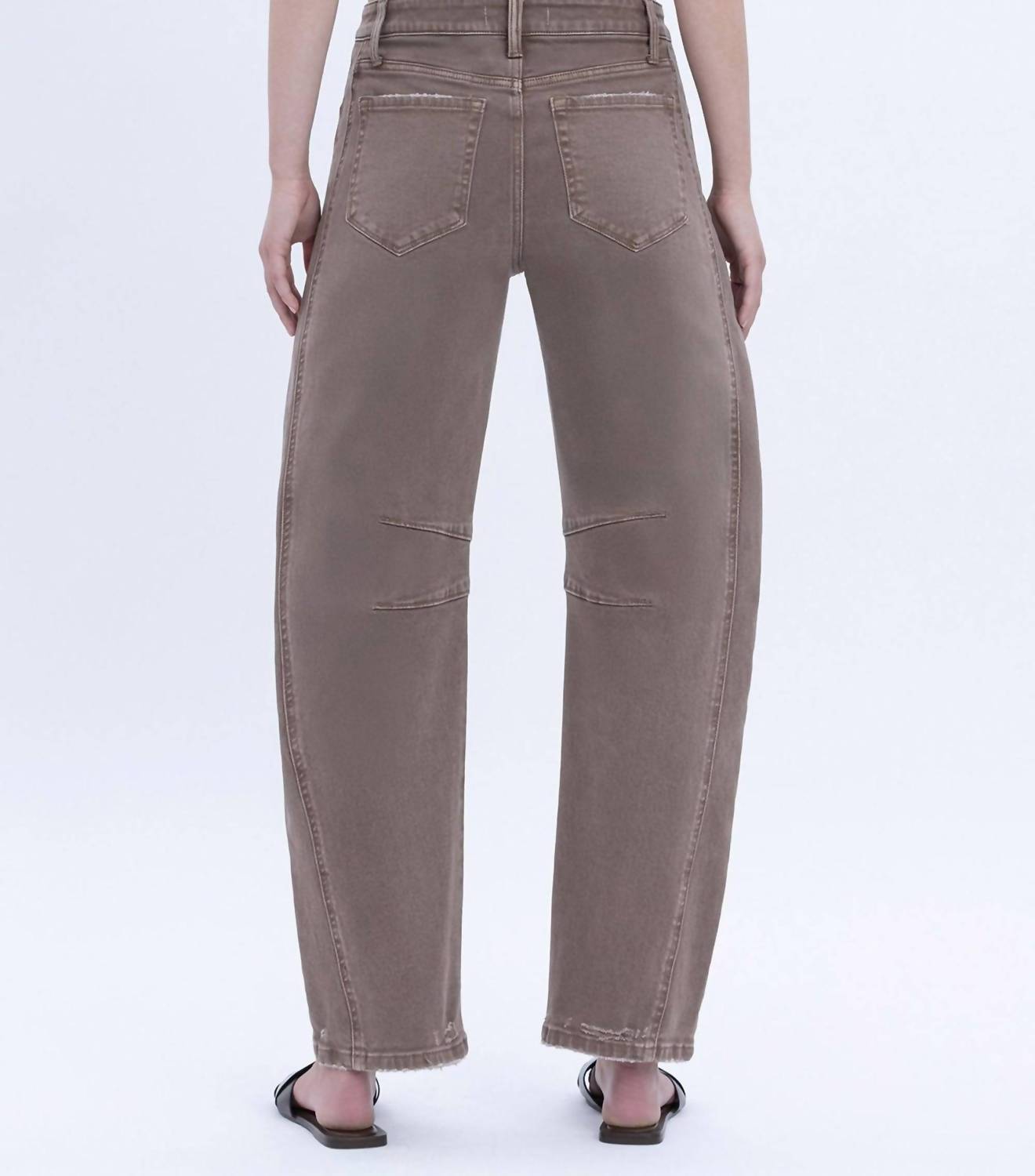 Flying Monkey - Lucy Crop Barrel Jeans