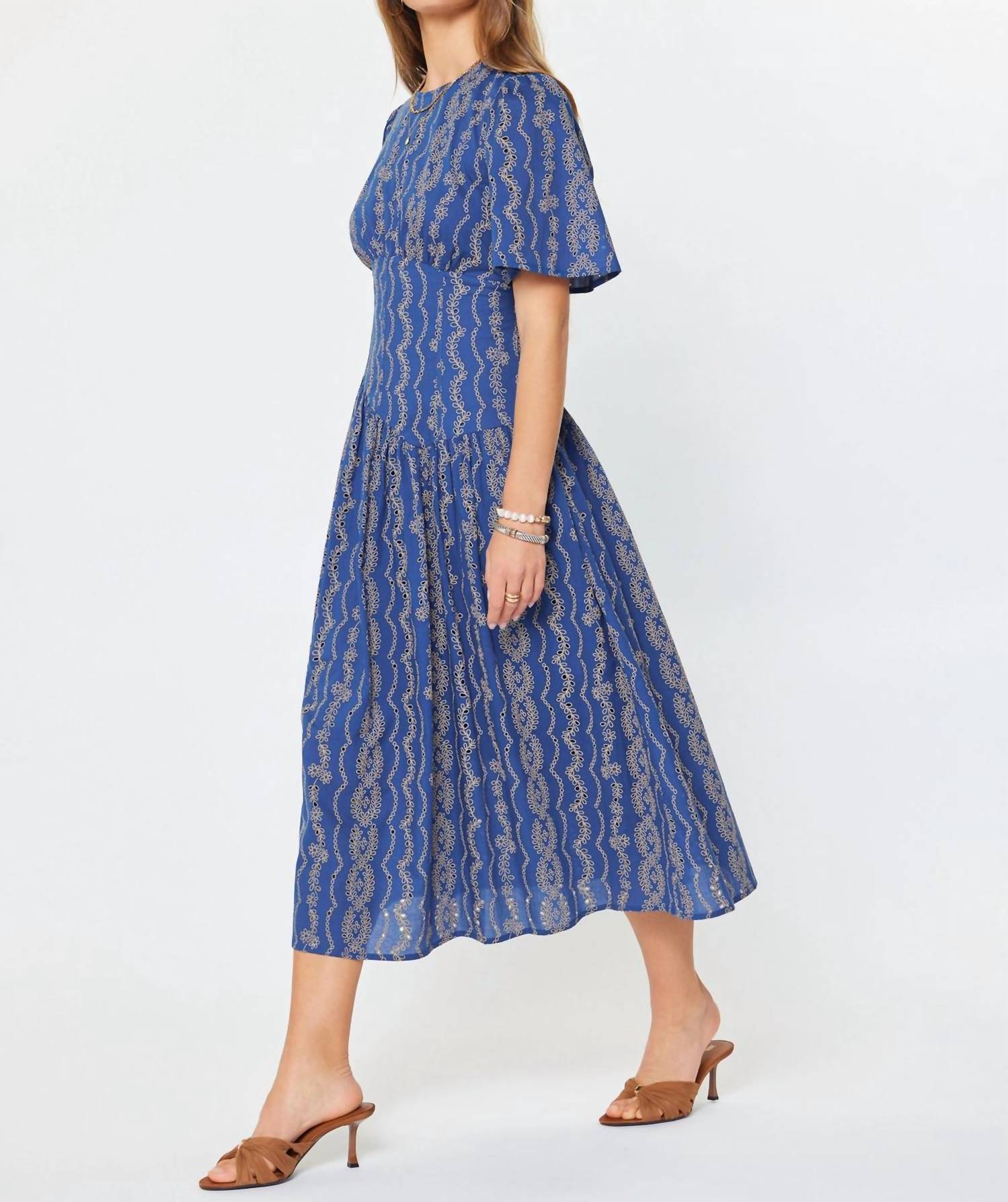 Current Air - Half Sleeve Maxi Dress