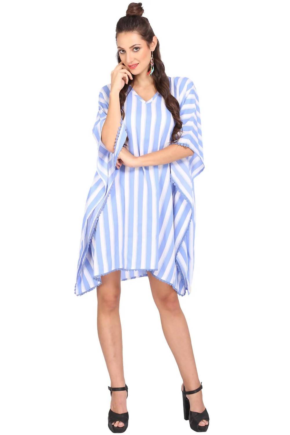 Miss Lavish London - Short Summer Kaftan Dress