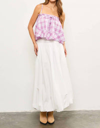Mustard Seed - Letti Ruffle Edge Tie Front Cami Top
