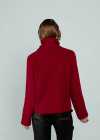 Brazeau Tricot - Cashmere Chunky Turtleneck Sweater
